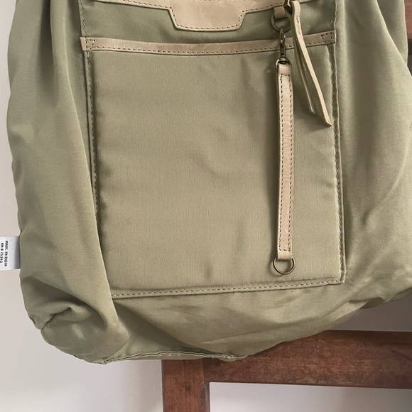 Rachel Roy Distressed Leather Convertible Bag lime green - Picture 11 of 15